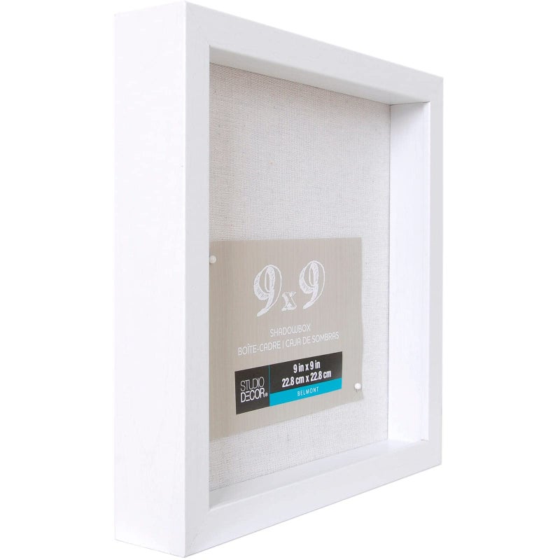 Studio Decor White Belmont Shadow Box by Studio DÃ©corÂ® - Image 2